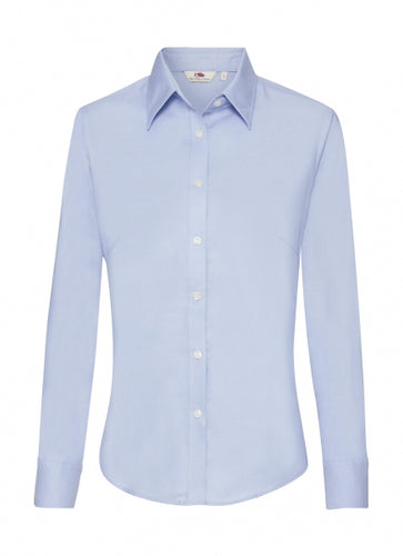 camicia promozionale in cotone 326-azzurra 062893417 VAR01