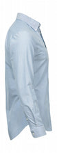 Carica l&#39;immagine nel visualizzatore di Gallery, camicia con logo in cotone 321-azzurra 062896018 DET01
