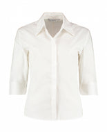 camicia stampata in poliestere 000-bianca 062915687 VAR01
