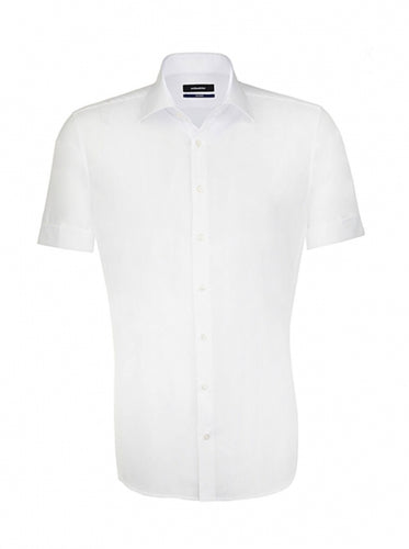 camicia stampata in cotone 000-bianca 062990640 VAR02