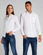 Carica l&#39;immagine nel visualizzatore di Gallery, camicia pubblicitaria in poliestere 101-nera 063014287 DET01
