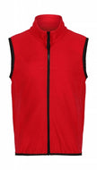 gilet personalizzabile in poliestere 451-rosso 063022889 VAR03