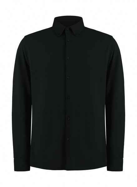 camicia da personalizzare in poliestere 101-nera 063024487 VAR03