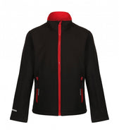 softshell stampato in poliestere 157-nero 063027989 VAR04