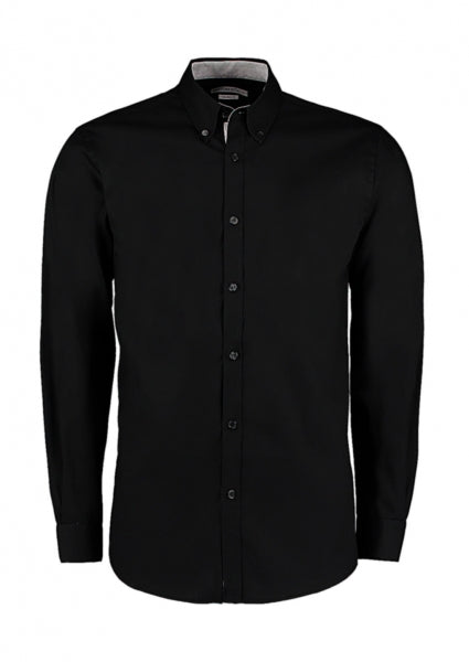 camicia personalizzata in cotone 176-grigia 063043187 VAR04