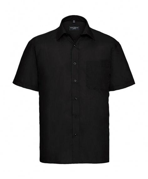 camicia promozionale in poliestere 101-nera 063046400 VAR05