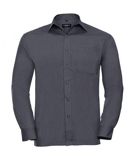 camicia pubblicitaria in poliestere 127-grigia 063049800 VAR05