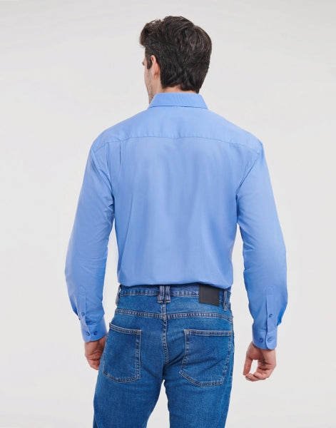 Carica l&#39;immagine nel visualizzatore di Gallery, camicia personalizzata in poliestere 101-nera 063049800 DET03
