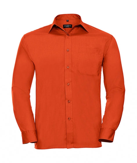camicia personalizzabile in poliestere 410-arancione 063049800 VAR03