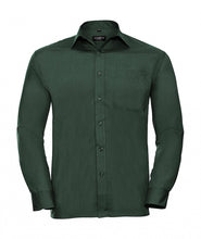 Carica l&#39;immagine nel visualizzatore di Gallery, camicia con logo in poliestere 540-verde 063049800 VAR10
