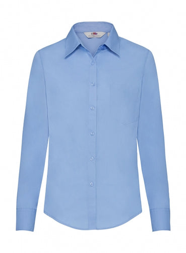 camicia personalizzabile in cotone 337-blu 063051517 VAR05