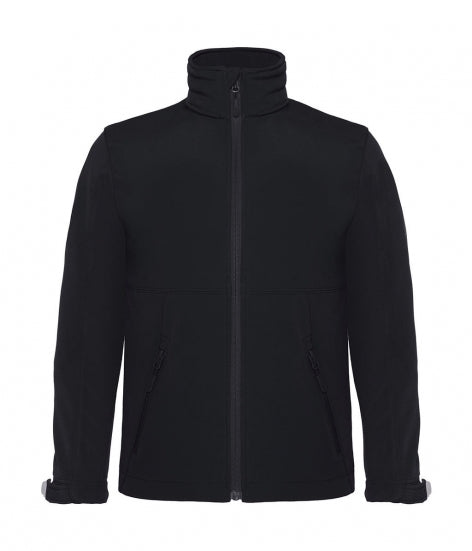 softshell stampato in poliestere 101-nero 063077714 VAR01