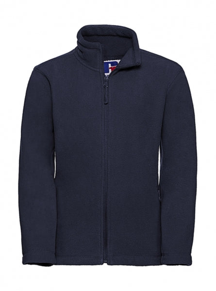 pile con logo in poliestere 201-blu 063090600 VAR04