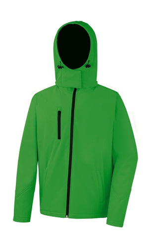 softshell stampato in poliestere 554-verde-scuro 063106461 VAR03