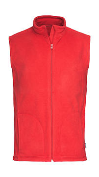 gilet personalizzabile in poliestere 401-rosso 063107685 VAR01