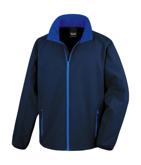 giacca con logo in poliestere 237-blu 063108161 VAR07