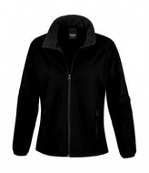 giacca softshell stampata in poliestere 177-nera 063142161 VAR03