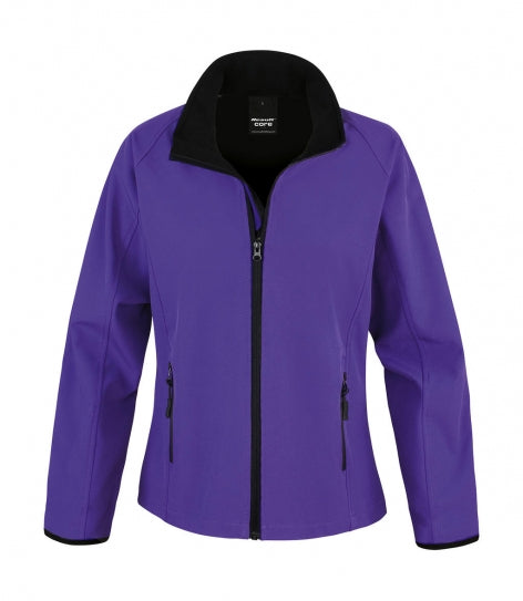 giacca softshell personalizzabile in poliestere 371-viola 063142161 VAR07