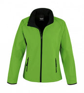 giacca softshell con logo in poliestere 554-verde-scuro 063142161 VAR01