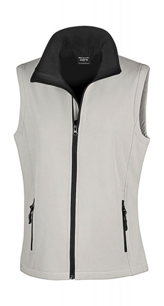 gilet softshell personalizzabile in poliestere 056-bianco 063143861 VAR07
