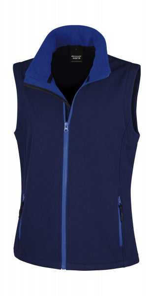 gilet softshell pubblicitario in poliestere 237-blu 063143861 VAR02