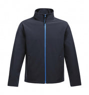 softshell con logo in poliestere 260-blu 063157189 VAR03