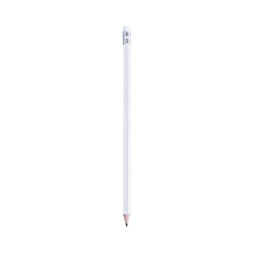 matita da personalizzare in legno bianca 03145979 VAR05
