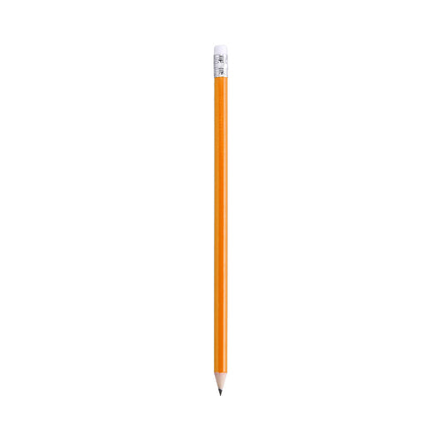 matita con logo in legno arancione 03145979 VAR10