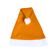 Carica l&#39;immagine nel visualizzatore di Gallery, cappello natalizio pubblicitario in poliestere arancione 03146574 VAR05
