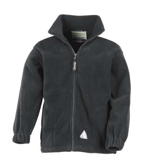 pile con logo in poliestere 124-grigio 063167661 VAR02