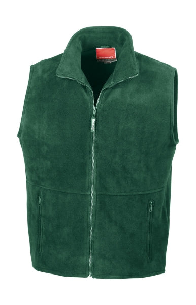 gilet con logo in poliestere 541-verde-scuro 063169361 VAR01