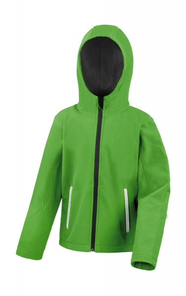 softshell pubblicitario in poliestere 554-verde-scuro 063196561 VAR03