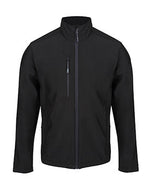 softshell stampato in poliestere 101-nero 063218389 VAR04