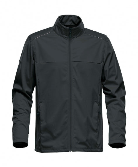 softshell stampato in poliestere 112-grigio 063238806 VAR01