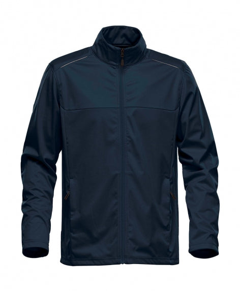 softshell stampato in poliestere 200-blu 063238806 VAR03