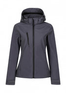 softshell con logo in poliestere 158-grigio 063313589 VAR02