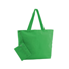 Carica l&#39;immagine nel visualizzatore di Gallery, borsa spiaggia personalizzata in poliestere verde 03169575 VAR02
