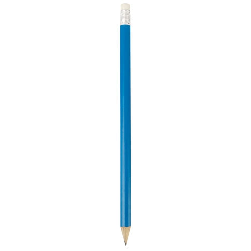 matita personalizzabile in legno blu 02663-1 VAR02