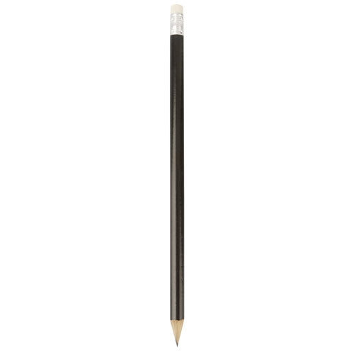 matita personalizzata in legno nera 02663-1 VAR03