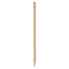 Carica l&#39;immagine nel visualizzatore di Gallery, matita con logo in legno arancione 021292-1 VAR01
