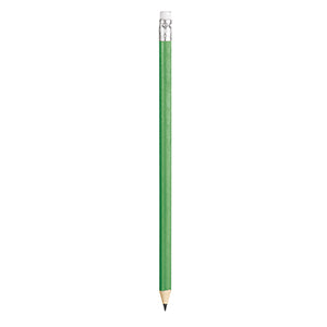 matita personalizzabile in legno verde-scuro 0588400 VAR09