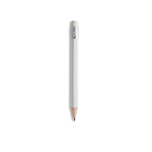 matita stampata in legno bianca 05275485 VAR03