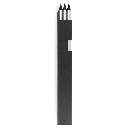 Carica l&#39;immagine nel visualizzatore di Gallery, set matite promozionale in legno nero 05288932 DET04
