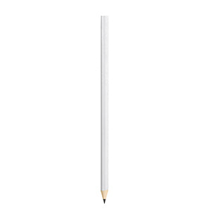 matita promozionale in legno bianca 05326536 VAR07