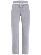 panta da jogging stampato in cotone EWH-grigio 06357251243 VAR01