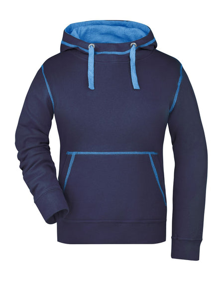 felpa personalizzabile in cotone YCO-blu 06357254320 VAR06