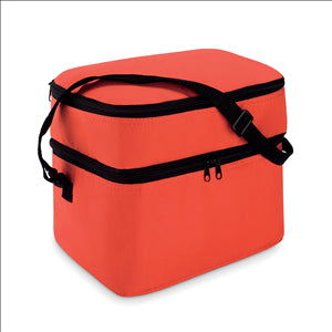 borsa frigo stampata in poliestere rossa 05152133 VAR03