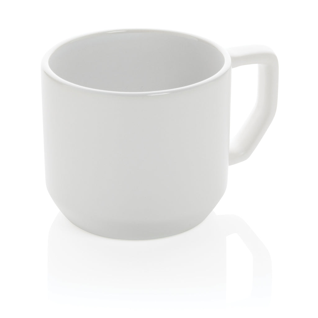 tazza stampata in ceramica bianca-bianca 04737868 VAR01