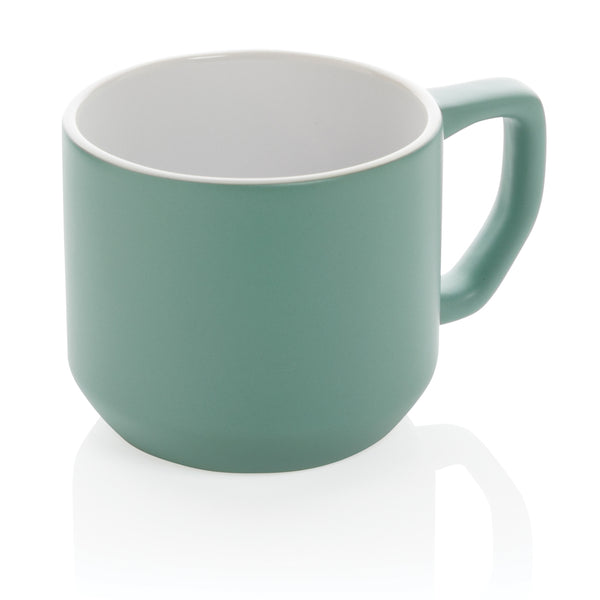 mug stampata in ceramica verde 04737868 VAR03