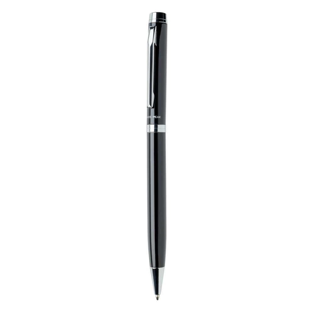 penna stampata in abs nera-argento 041037816 VAR01